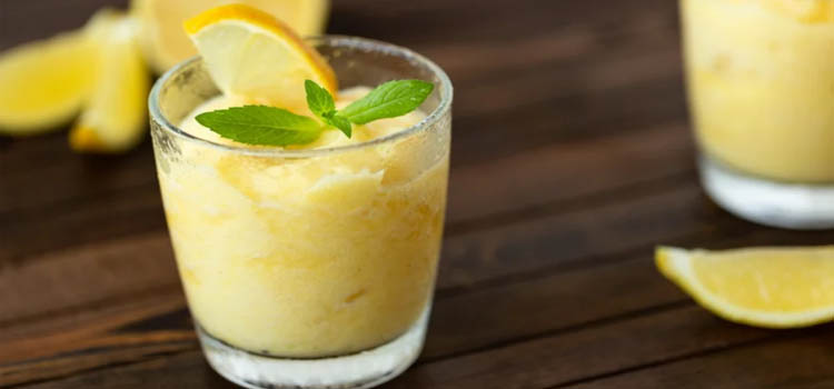 Creamy Lemon Slushy
